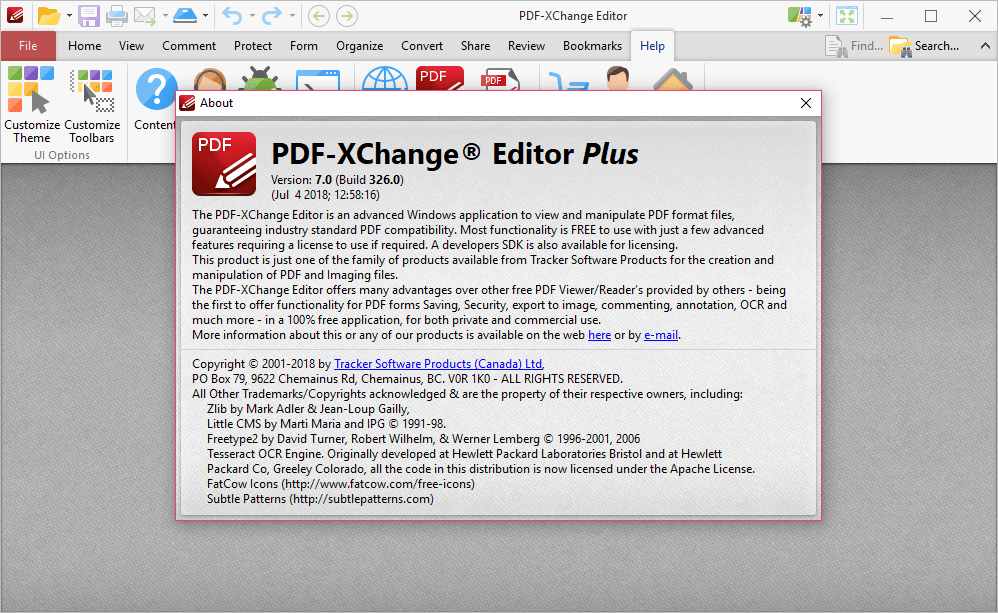 pdf xchange editor license